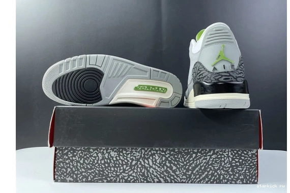 Jordan Retro Chlorophyll Air 3 136064-006 136064-006 0813